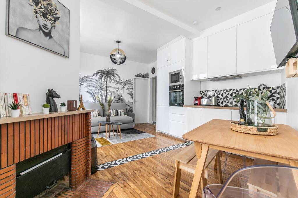 Mba Splendide Appart - Montreuil 6 - Proches Vincennes Buitenkant foto